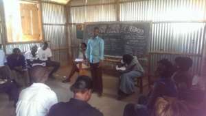 English debate in our new classroom
