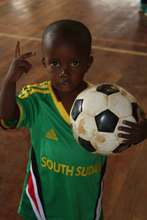 Our youngest Sports Day participant!