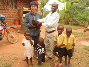 One of the best ways to say thank you in villages.