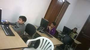 Maitri's computer class for underserved children