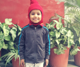 Khushi is our bright and active student