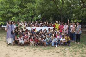 Group photo on tree plantation day