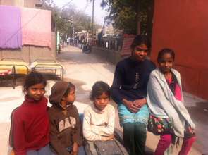 Ready for their workshop on general hygiene