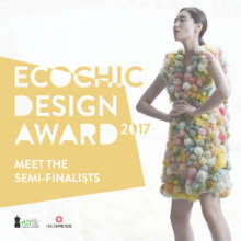 EcoChic Design Award semi-finalists poster