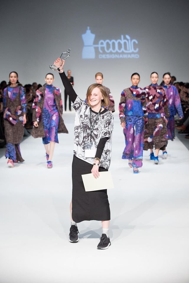 The EcoChic Design Award winner Patrycja Guzik