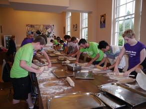 Pizza making workshop