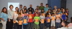 2015 CAA Scholarship Class, some 4th/5th grade