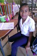 Young Scholarship Student in English Class