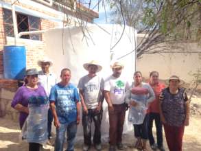 Finished cistern in Pozo Ademado