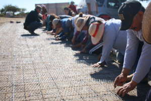 Families get busy during large capacity training