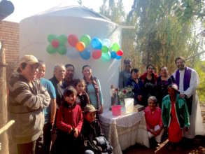 Cistern inauguration in Arenal