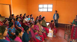 Rouse helps organize an Ixil community of women.