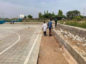 Seating area almost completed