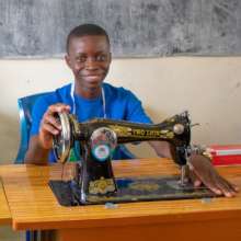 John, one of our students trainee.