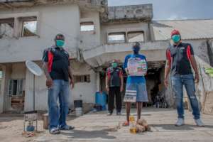 Social distancing by everyone. COVID 19 team