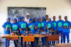 Our initial team member for the Sawing club