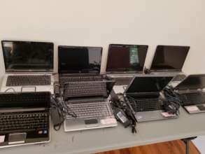 Computers headed to schools in Minna.