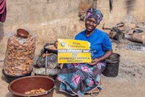 Another grant recipient at work