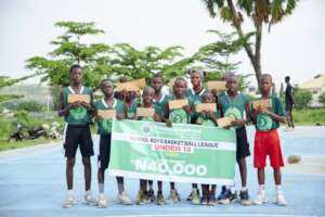 Some of our boys winning team.