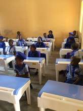 Newly donated classroom furniture!