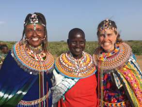 Susan, Resinoi, and Lark celebrate!