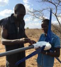 Installing the New Wind Turbine