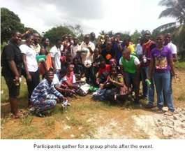 group photo after February 7th event