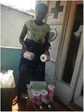 donating materials to a private nurse
