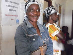 Awaiting treatment at a re-opened clinic