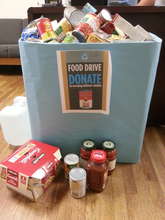 Food Drive by NYU students for RLC