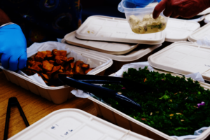 Food served at Encore 49