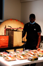 Chef at one of our Food Donors