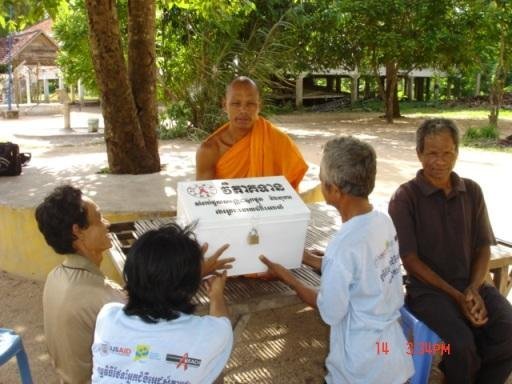 Supporting 546 OVCs in Cambodia