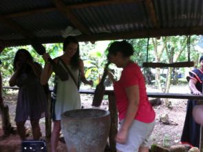Baylor's students living a indigenous experience
