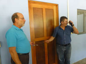 Opening the door for the first time!