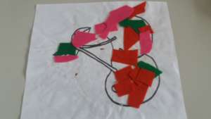 Drawing made by children of the Kindergarten