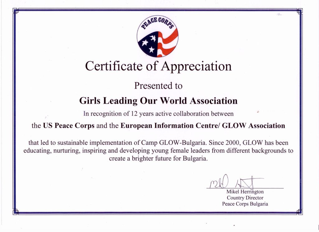 Girls Leading Our World (GLOW) Leadership Academy