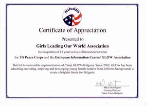 Legacy project of Peace Corps, Bulgaria