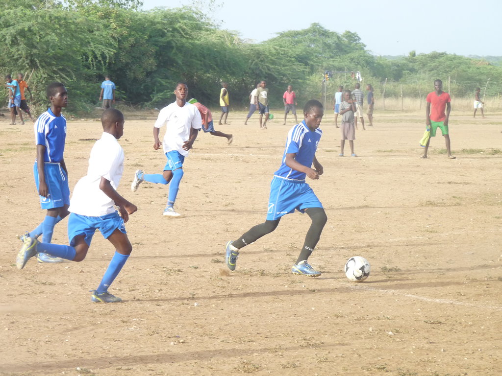 To promote organized youth soccer in Haiti