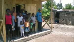 Home-building replacing makeshift shelters