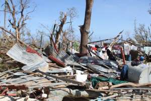 Homes and communities destroyed