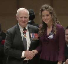 Founder awarded Meritorious Service Cross Medal