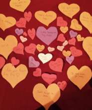 "Share the Love" event table toppers <3