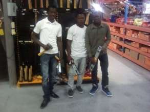 New construction graduates shop for tools!