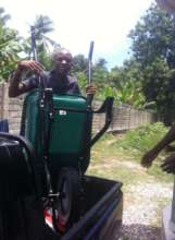 Wheelbarrows make a family vege garden possible!