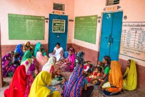 Immunization camp in Dabban village