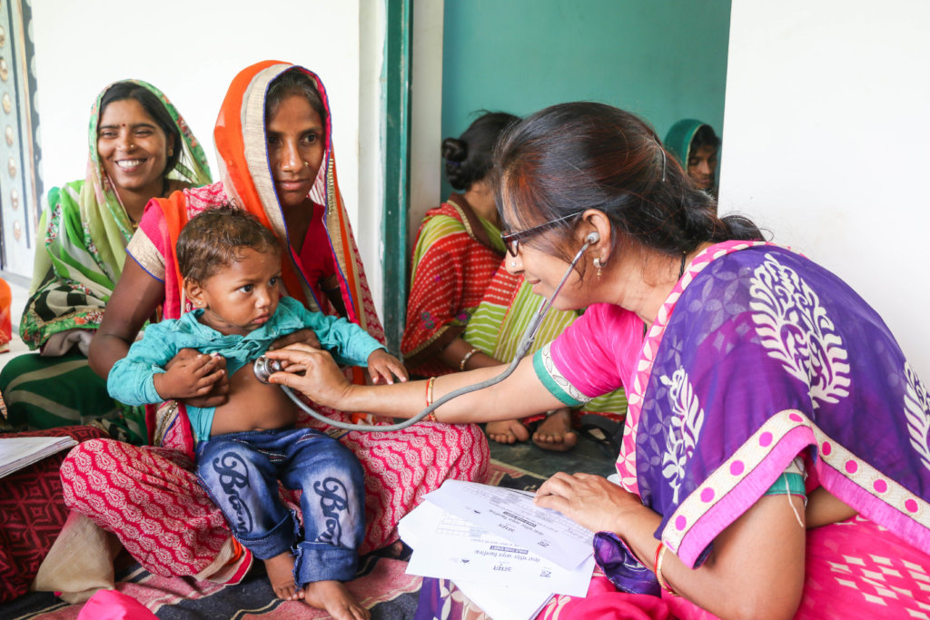 Life Saving Treatment to Children in Rural India
