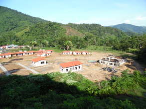 on-going construction process