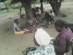 Support supervision at Okidi Village