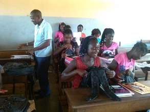 Distribution of school material
